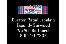 Logo for East West Label Company Logo for East West Label Company